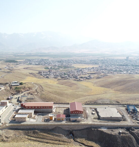 Azna city water treatment plant